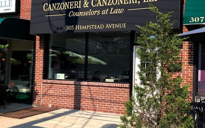 Canzoneri & Canzoneri LLP Awning Installation