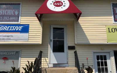 Barbara’s Psychic Awning Installation