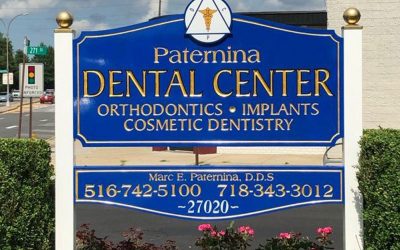 Carved Gold Leaf Signs Paternina Dental Center