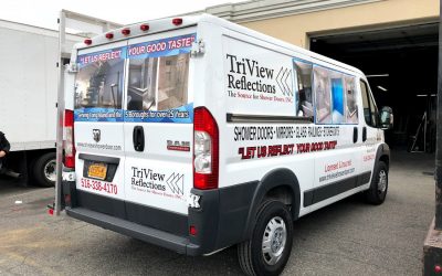 TriView Reflections Truck Lettering