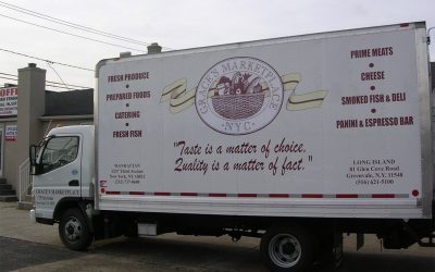 Grace’s Marketplace NYC Truck Lettering