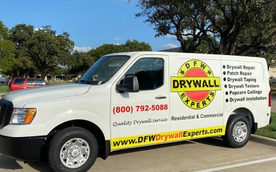 DFW Drywall Experts Truck Wrap