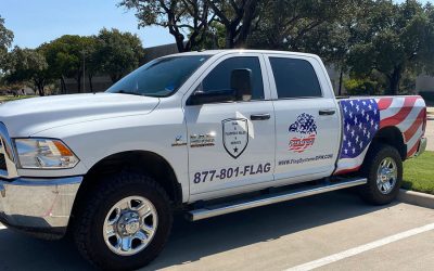 Flag Systems DFW Truck Wrap