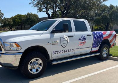 Flag Systems DFW Truck Wrap
