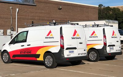 Select Security Fleet Truck Wrap