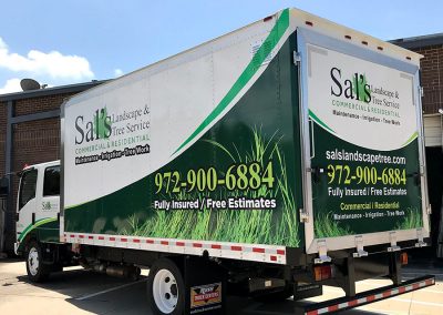 Sals Landscape Tree Service Truck Wrap