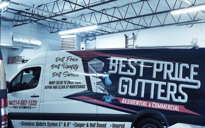 Best Price Gutters Truck Wraps