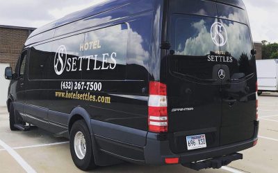 Settles Hotel Truck Wrap