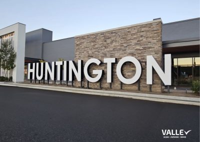 Huntington Shopping Mall Monument Sign