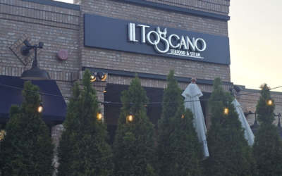 Toscano Channel Letter Sign