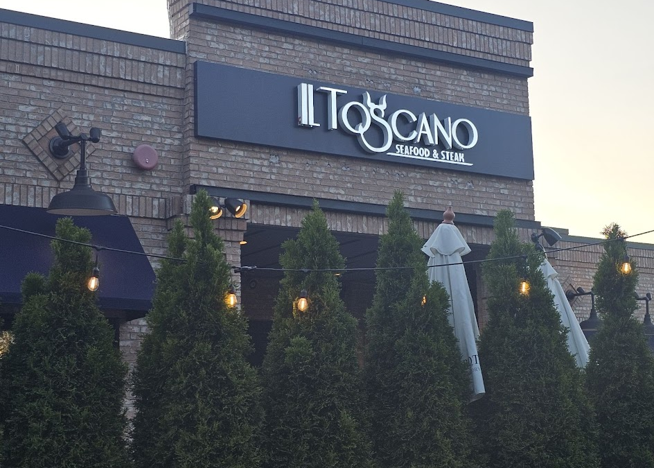 Toscano Channel Letter Sign