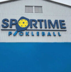 Sportime Pickleball Channel Letters Sign