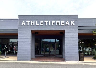 Flush-Mounted Channel Letters for Athletifreak