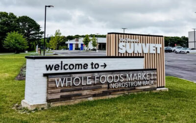 Sign Blog 6 Monument Sign – The Shops at SunVet In Holbrook NY